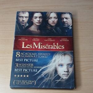 Universal Les Misérables DVD - With Cover Sleeve